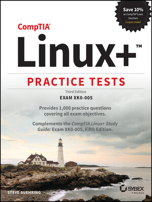 cover image of CompTIA Linux+ Practice Tests